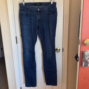 PZI skinny jeans dark wash Sz 14 long